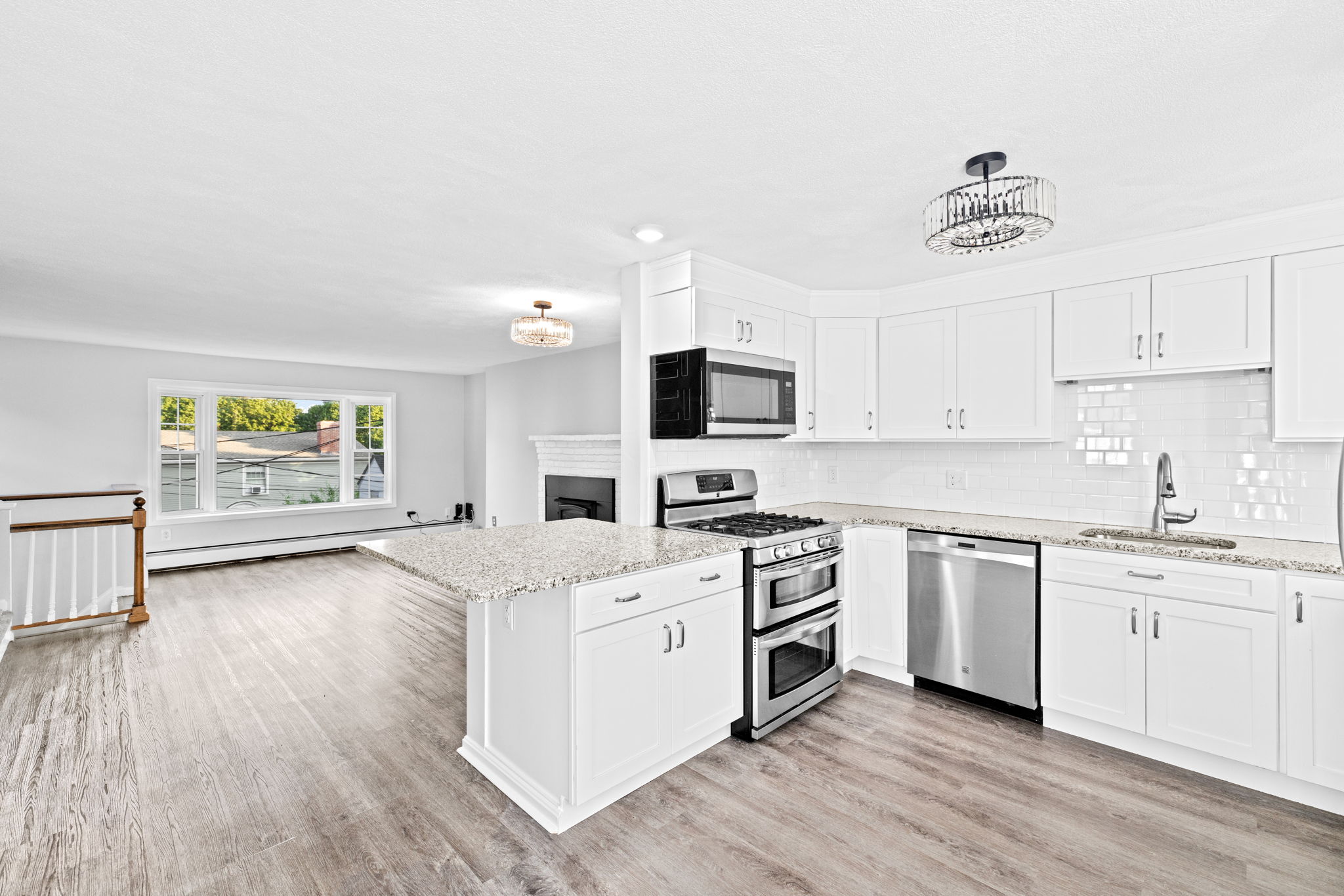 Kitchen/Dining/Living