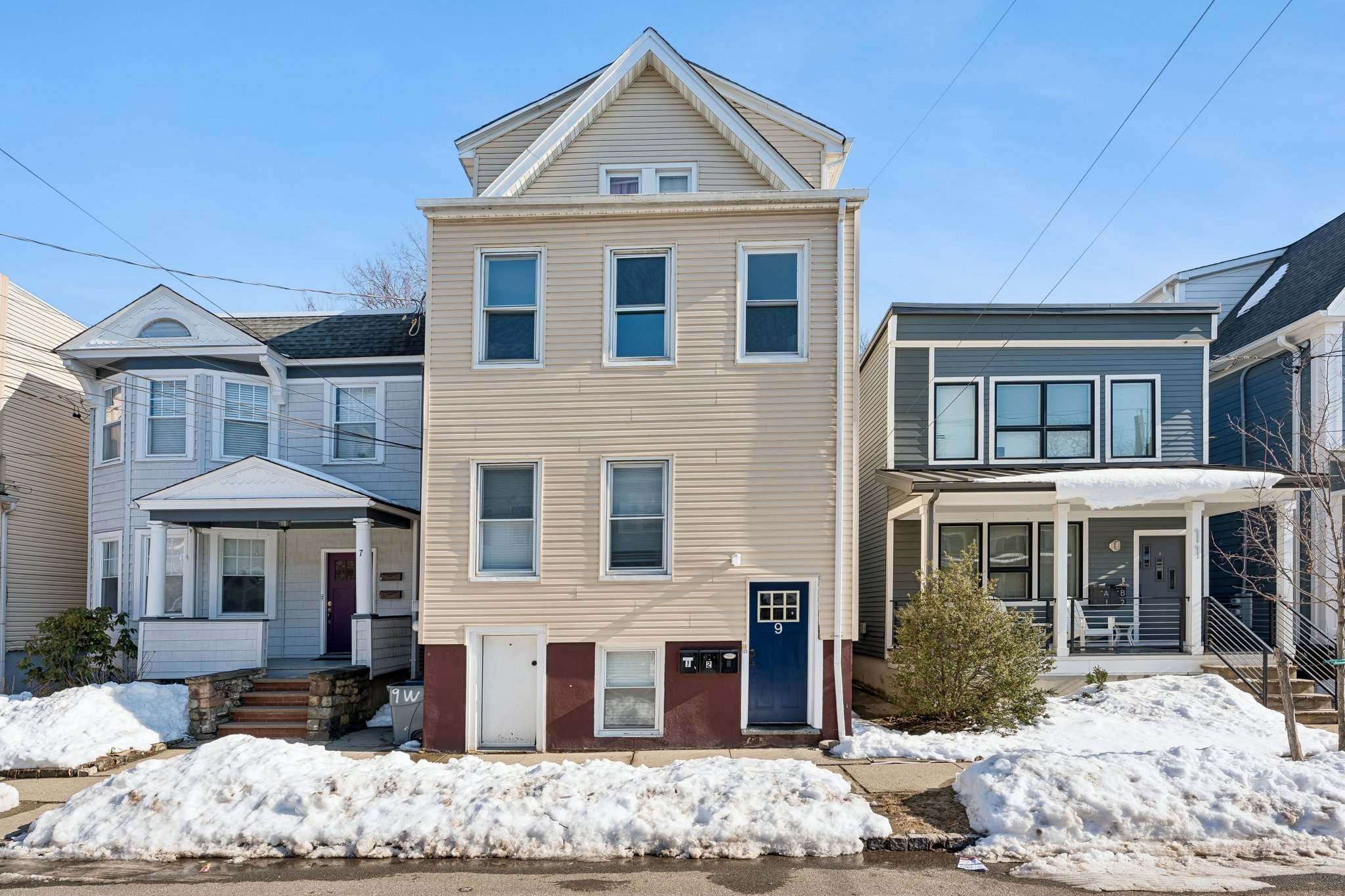 Front View of Building
