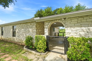 Entry to Breezeway