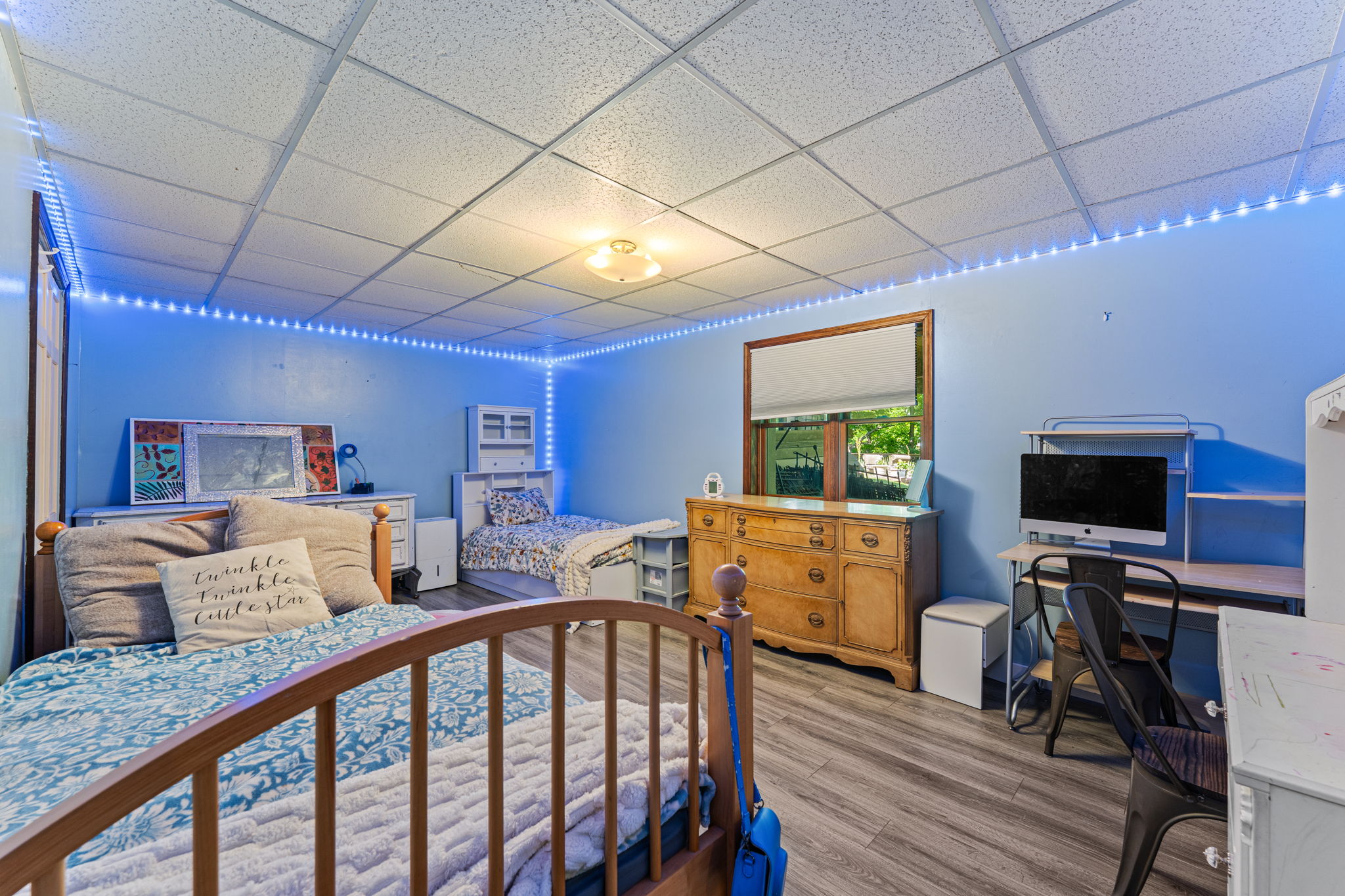 Bedroom 3 in Basement