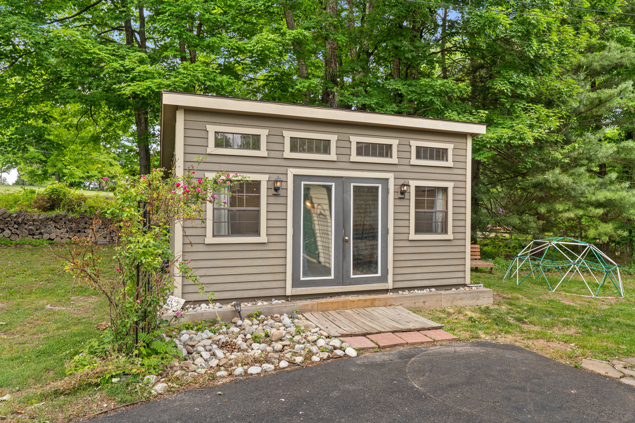 Shed with Drywall & Mini-Split