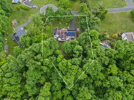 Aerial View with Lot Lines