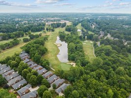 golf course runs through the neighborhood