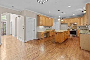 spacious kitchen