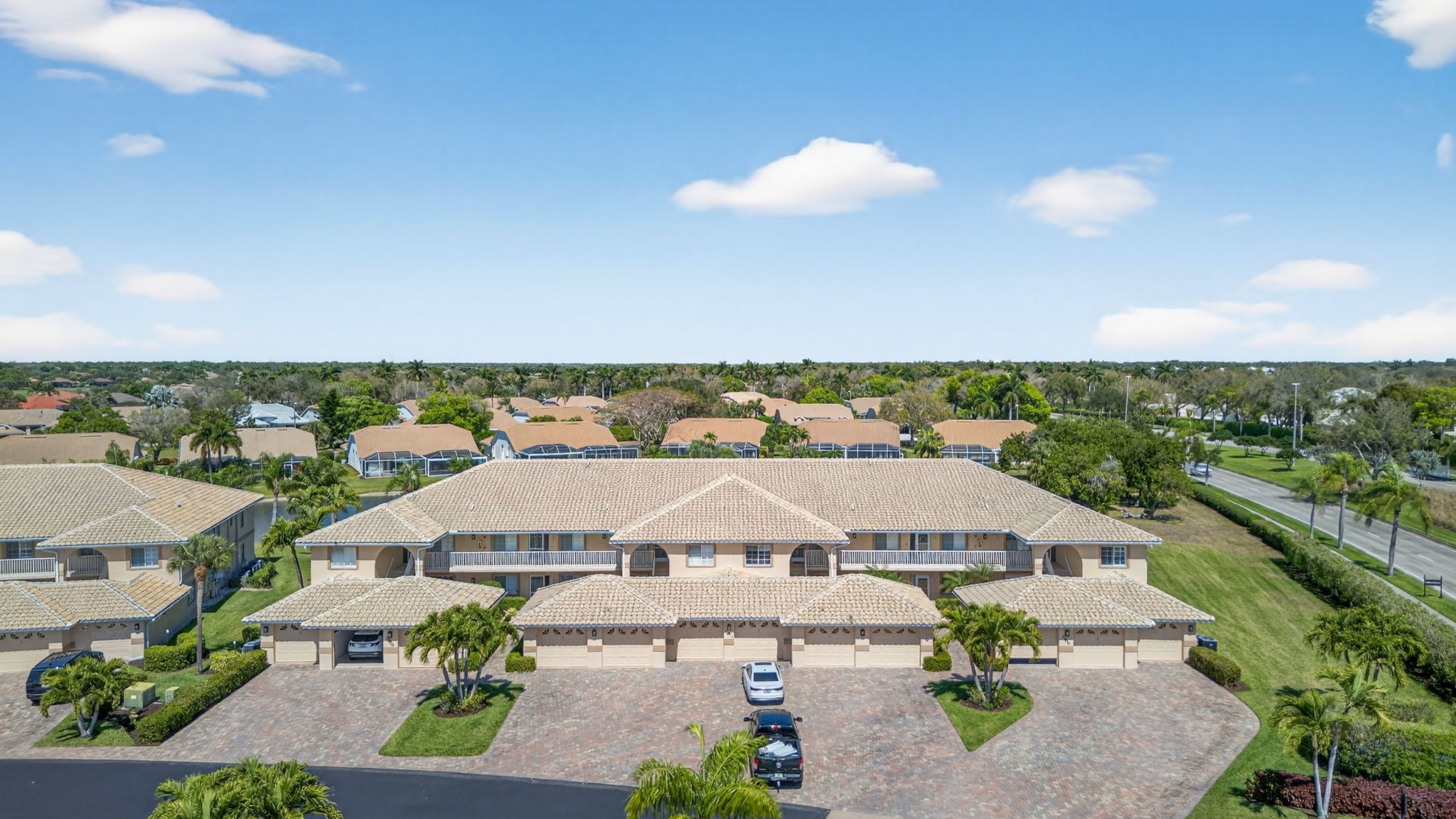 Aerial Front Exterior 1