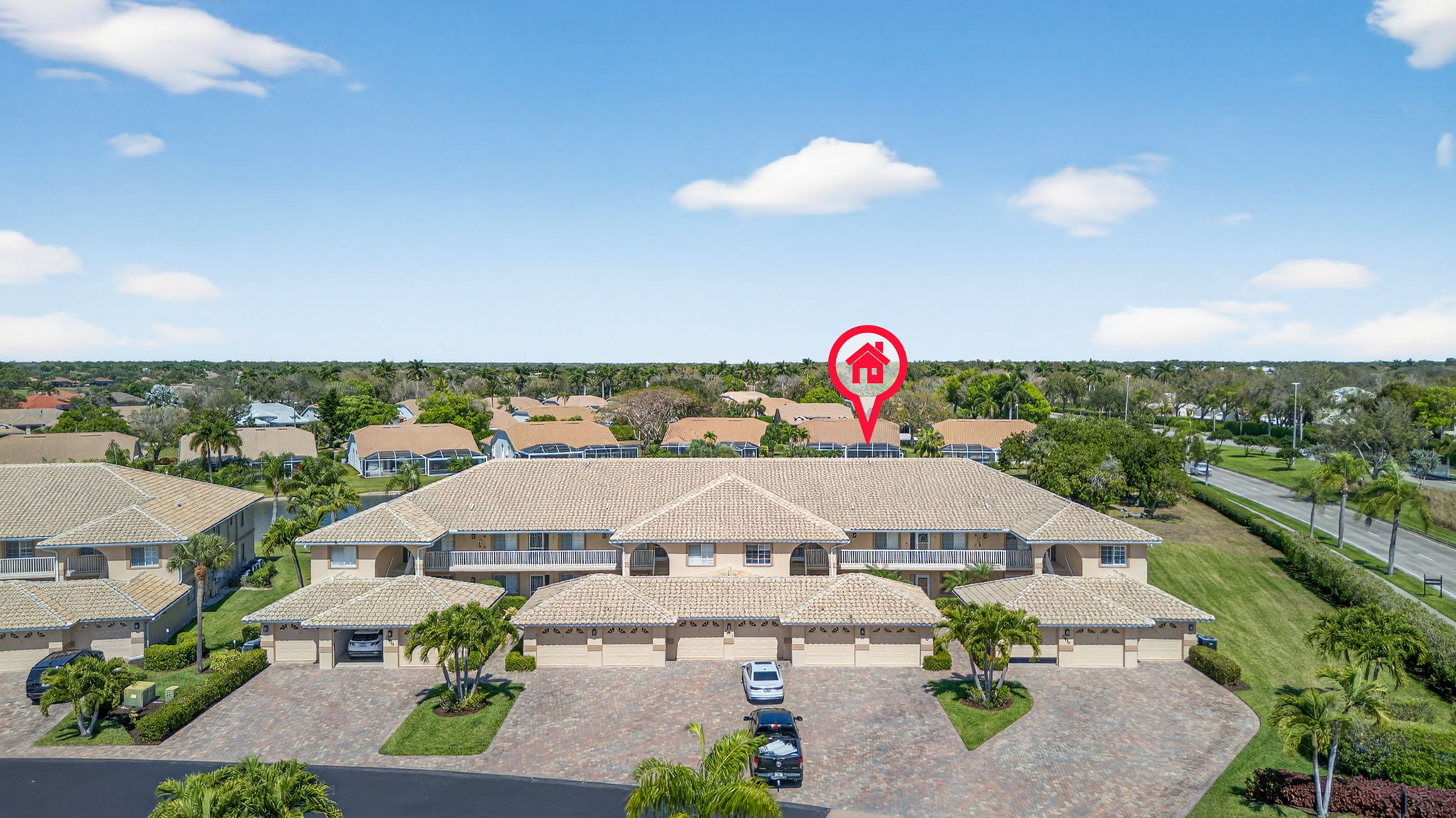 Aerial Front Exterior 1 - marker