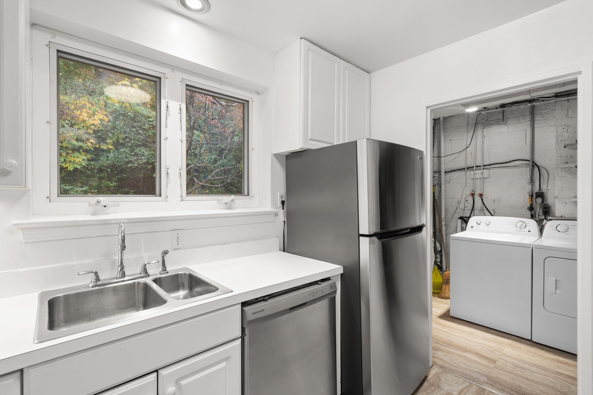 Kitchen and Laundry Room