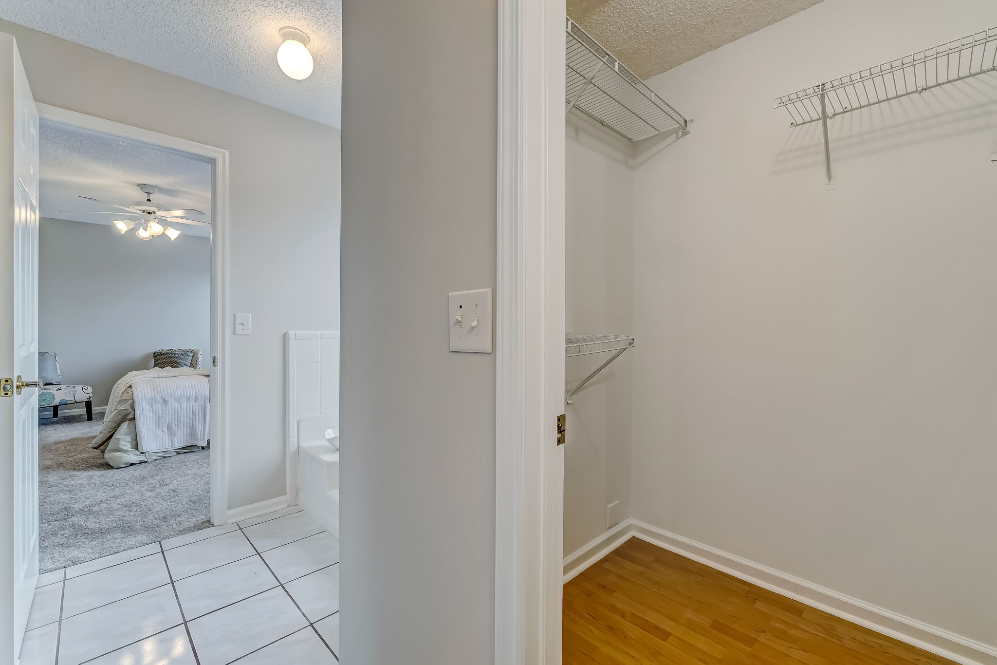 Primary Bedroom Closet/Bathroom