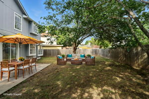 Spacious Backyard