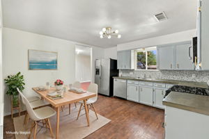 Kitchen Virtually Staged