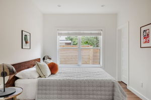 Bedroom 2 - 8 ft fence allows for tons of privacy