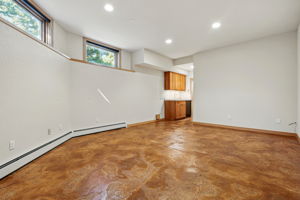 Lower Level Media Room with Wet Bar