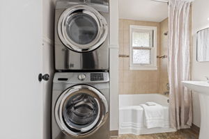 Stacking Front Load Washer Dryer Included