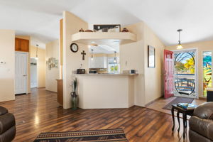 Living Room to Kitchen