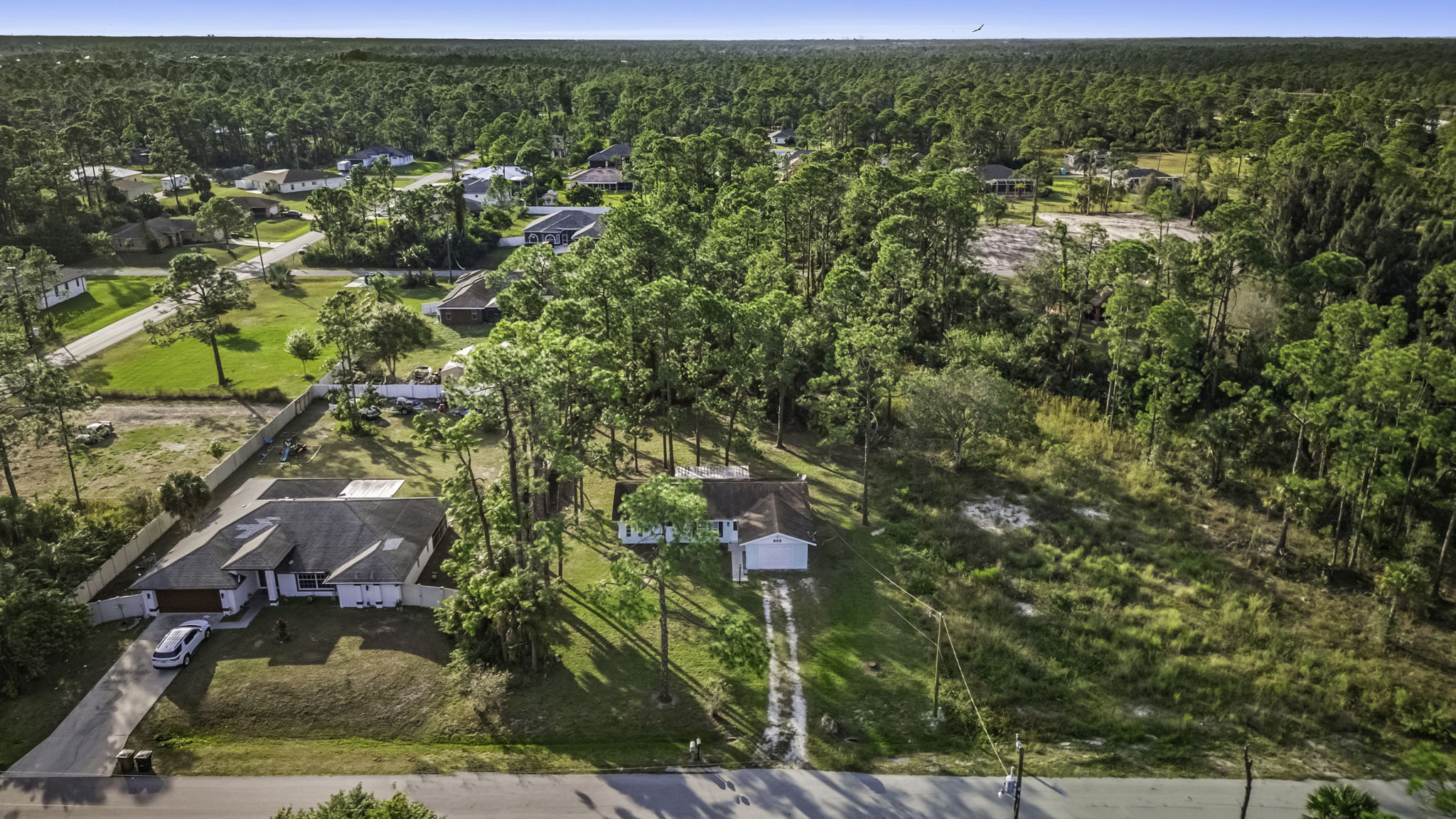 Aerial Front Exterior 2