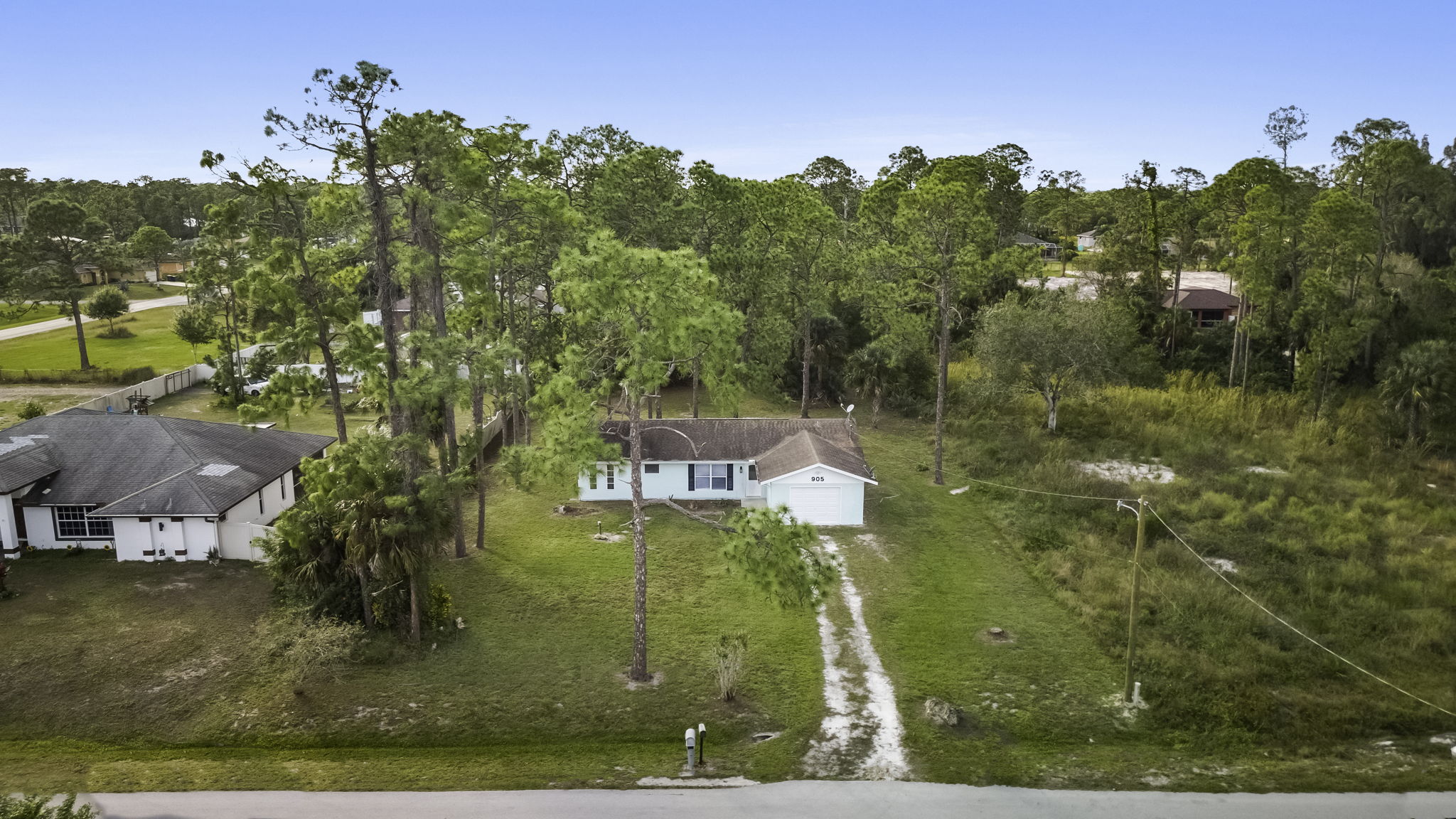 Aerial Front Exterior 3