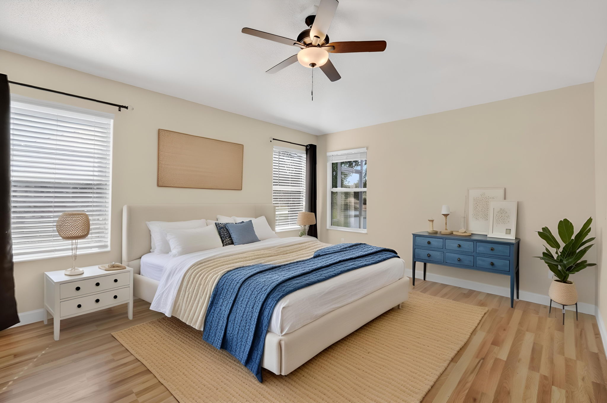 Primary Bedroom-Virtually Staged