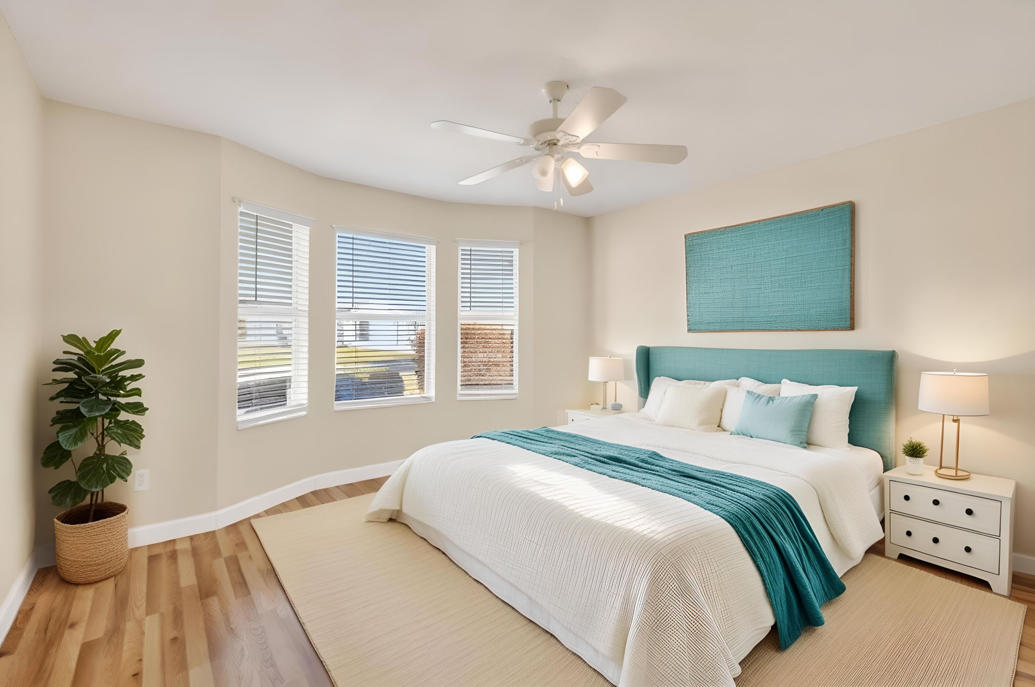 Second Bedroom-Virtually Staged