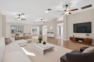 Living and Dining Rooms-Virtually Staged