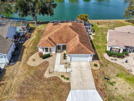 Aerial Front Elevation with Magnificent Water Views!