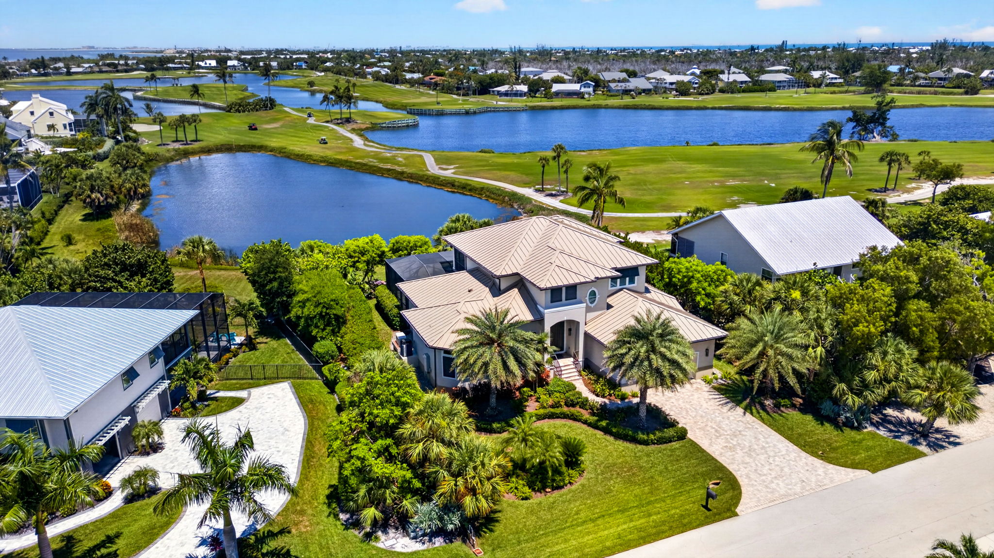 Aerial Front Exterior 1