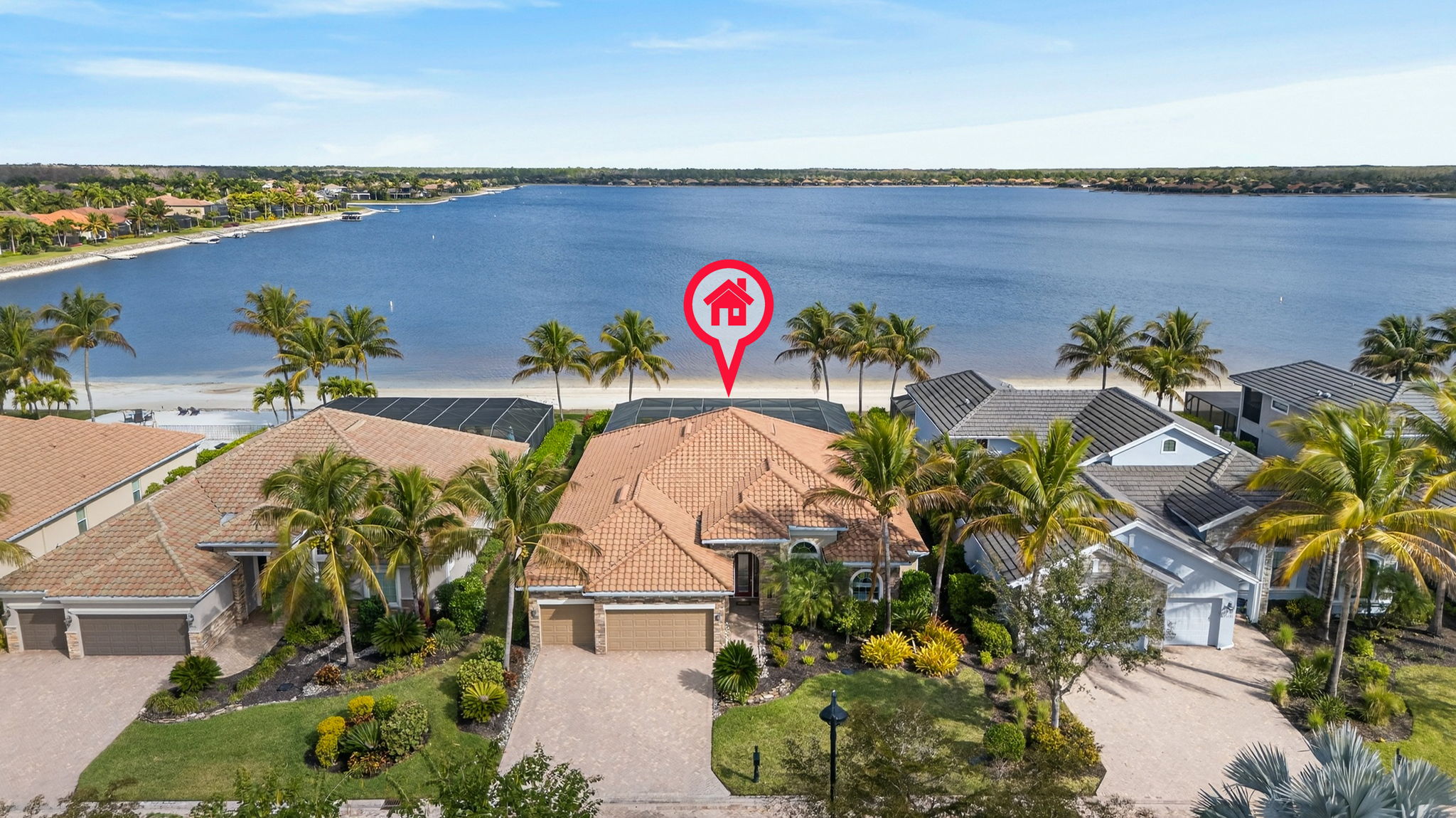 Aerial Front Exterior 1 - marker