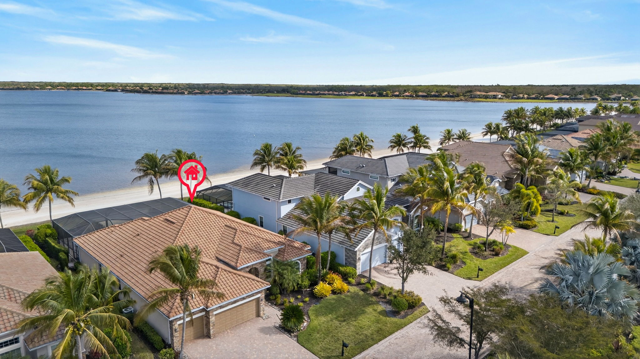 Aerial Front Exterior 2 - marker