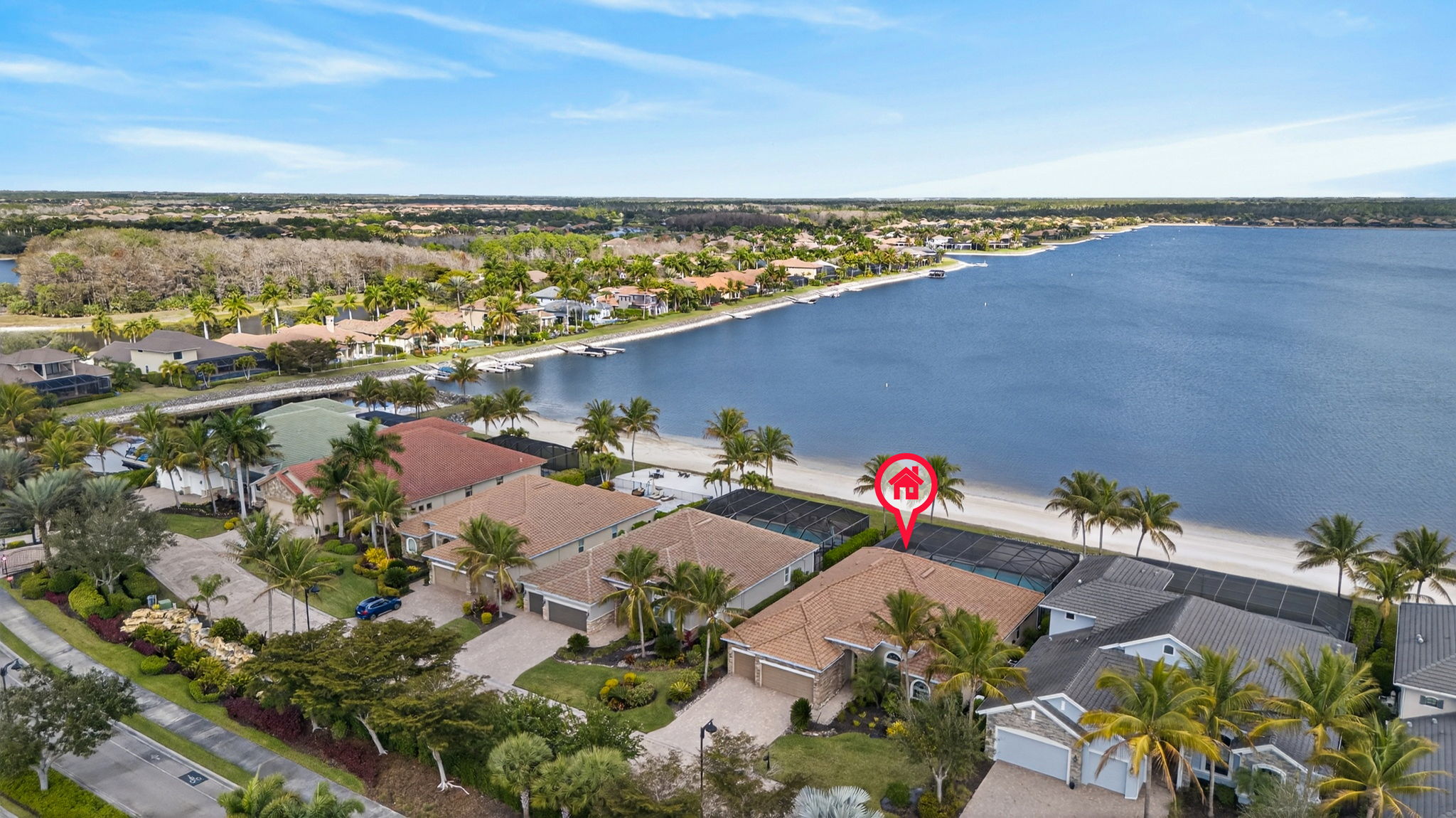 Aerial Front Exterior 3 - marker