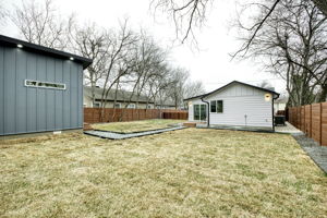 Back of House and Outbuilding/Yard