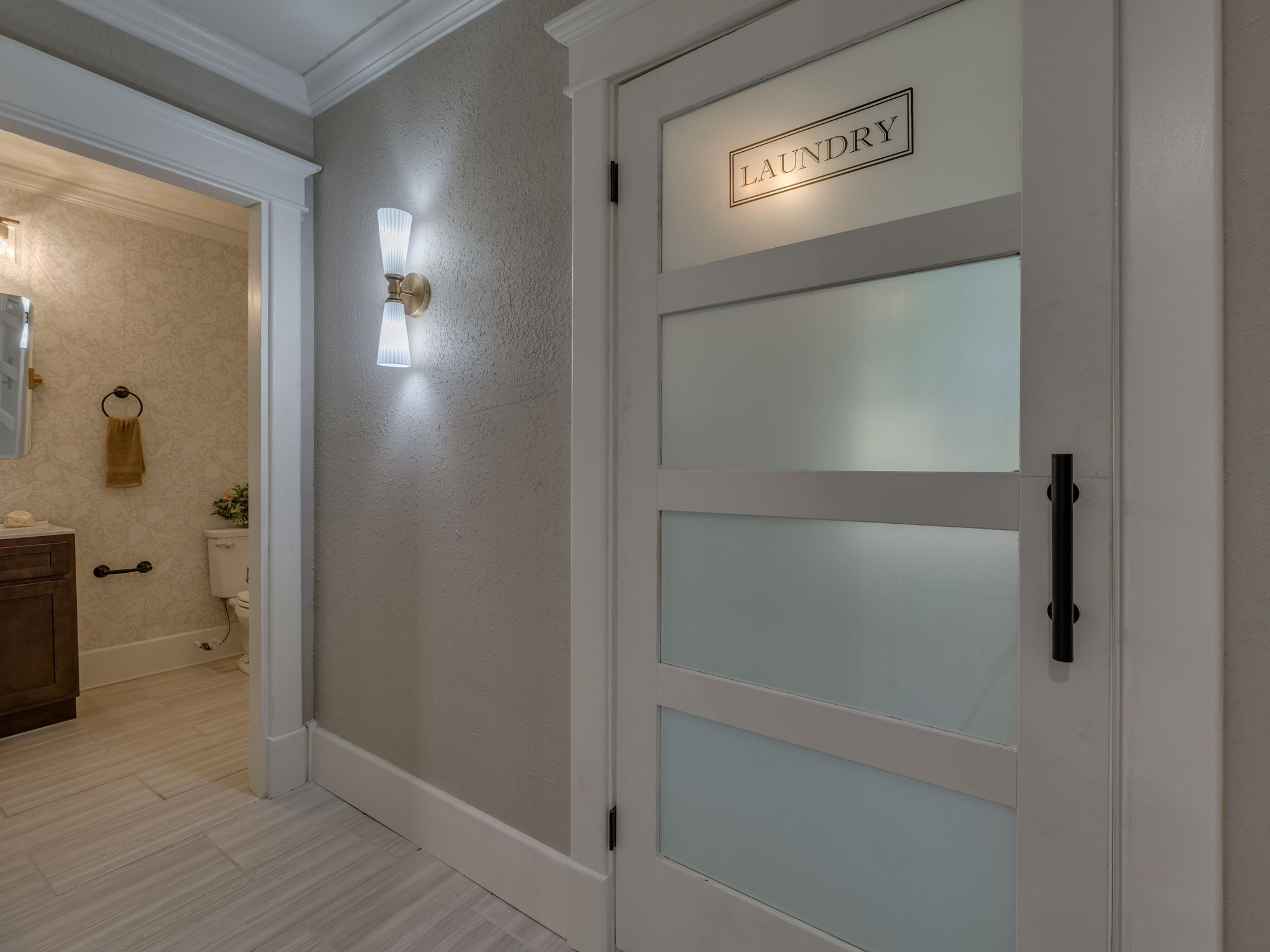 Hallway to Half Bath