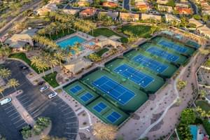 Aerial Tennis~Pool