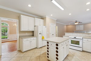 Open-concept kitchen for easy living.