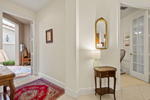 From entrance & foyer, LR straight, Dining is on L