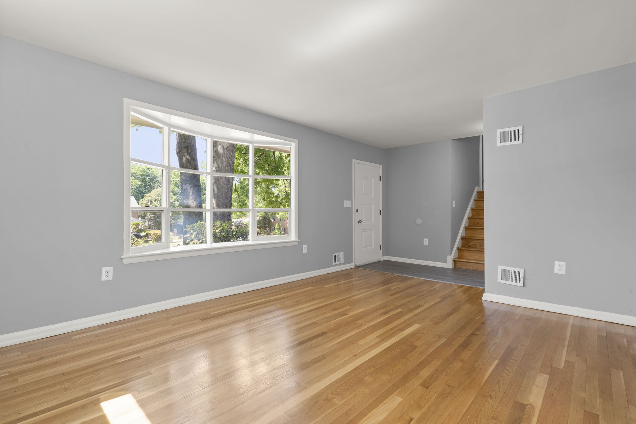 Living Room and Entry Foyer