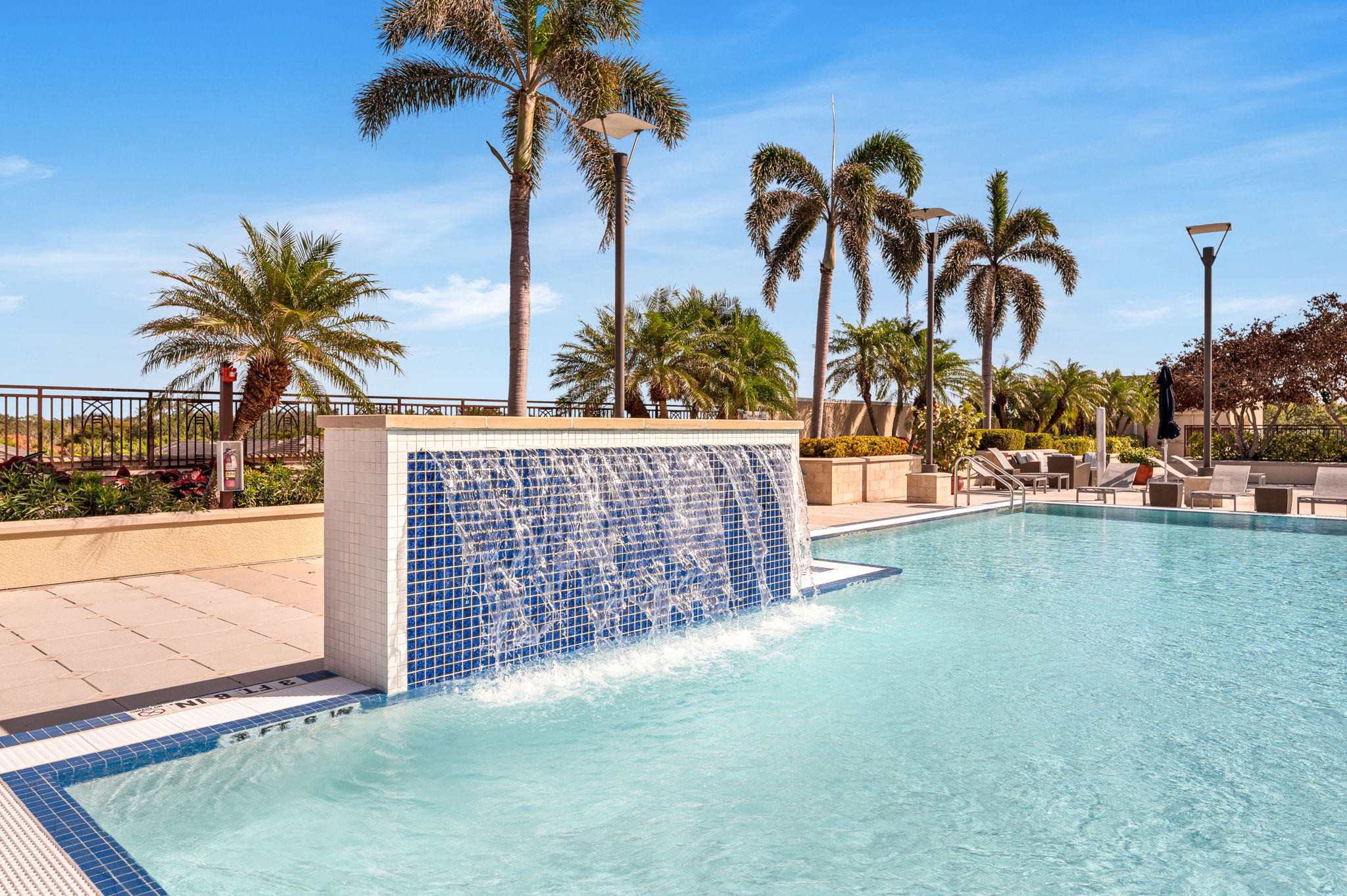 Pool Waterfall