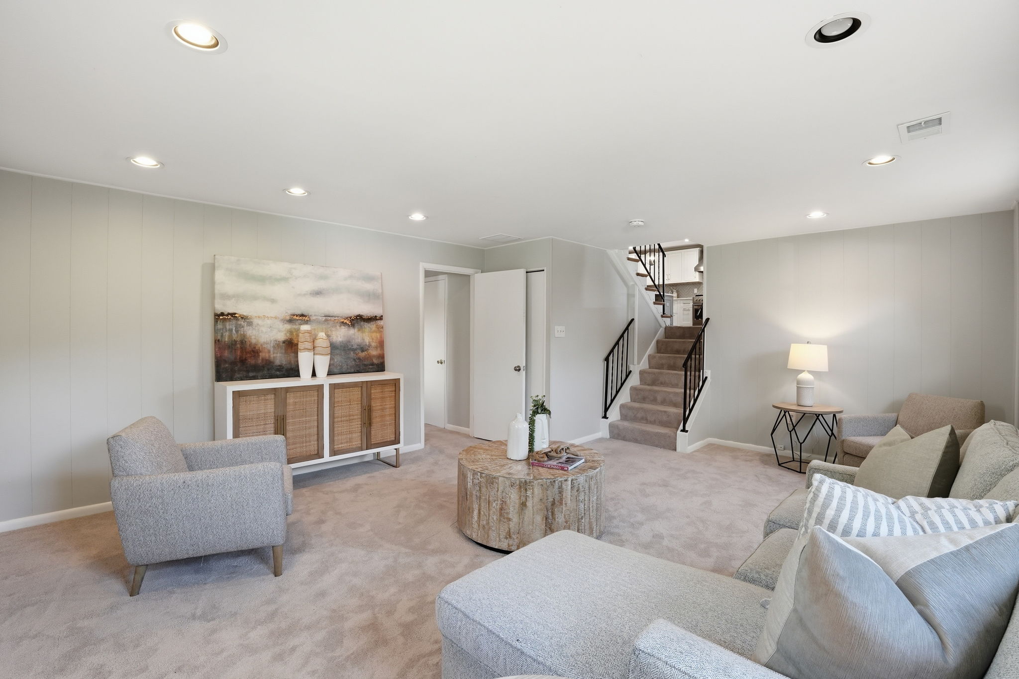 Lower Level Entertainment Area