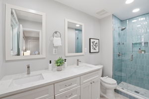 Renovated Primary Bathroom