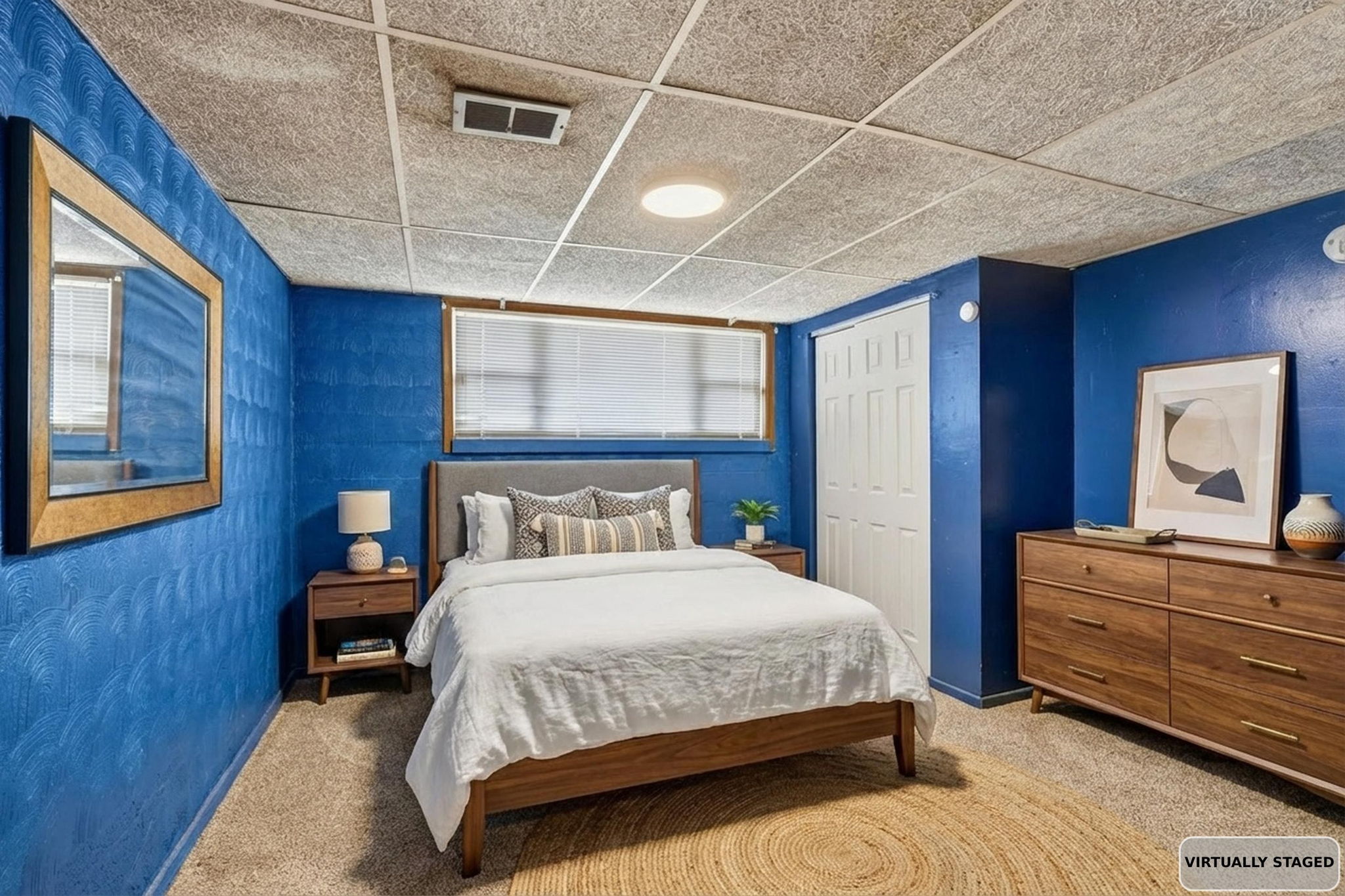 Bedroom Virtually Staged