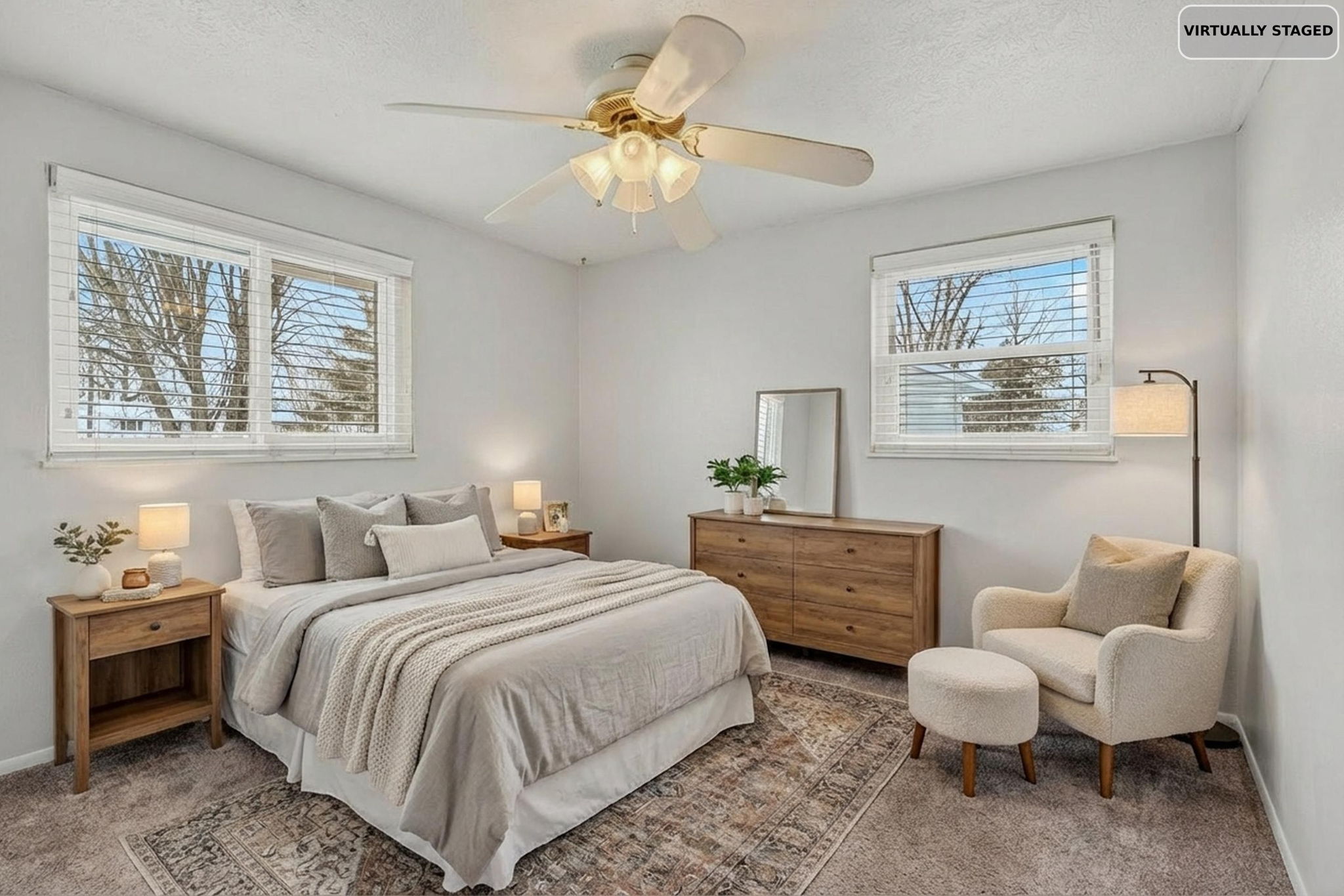 Second Bedroom Virtually Staged