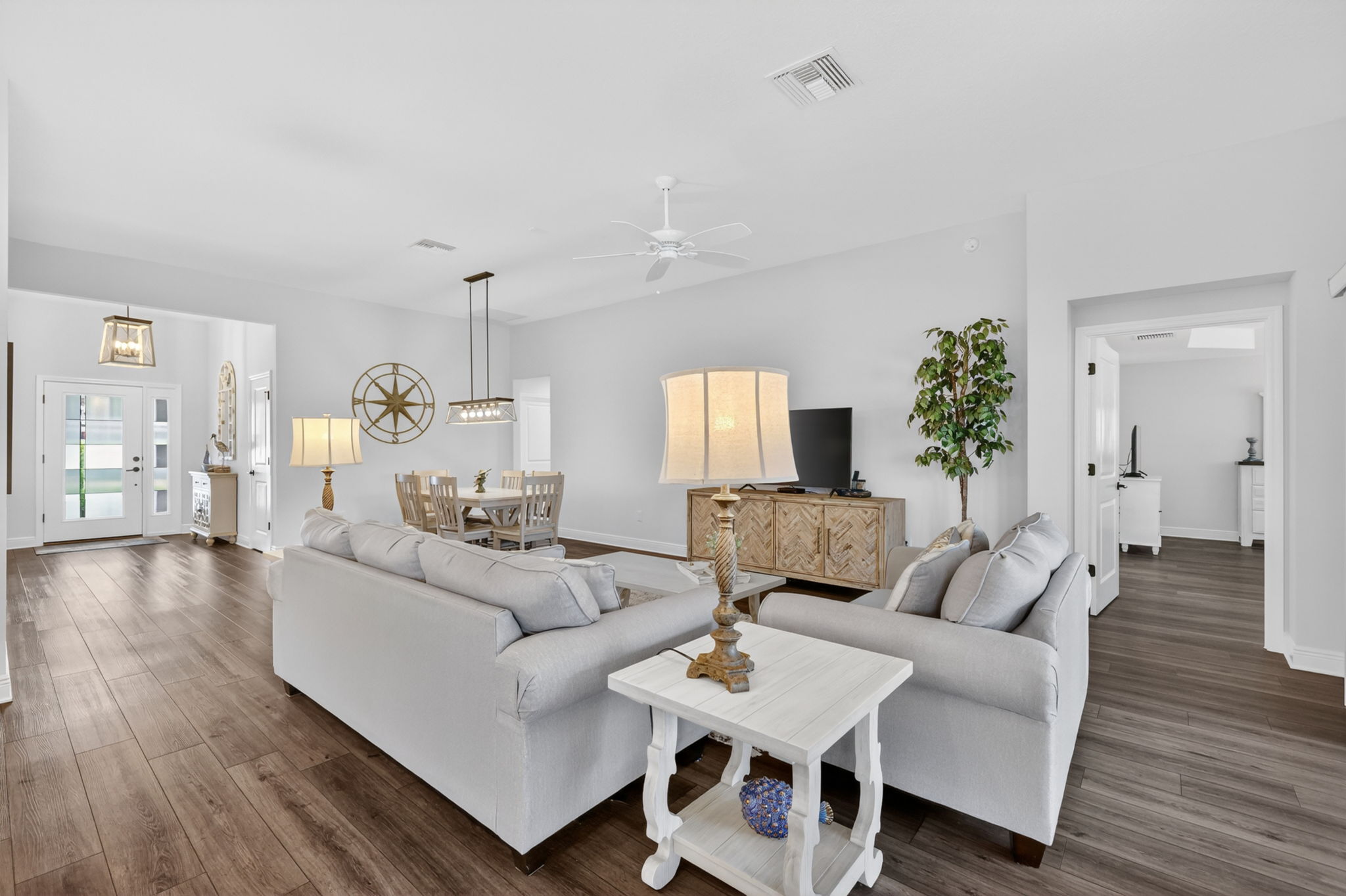 Living and Dining Rooms