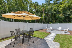 Firepit and additional plants/trees/bushes coming soon!
