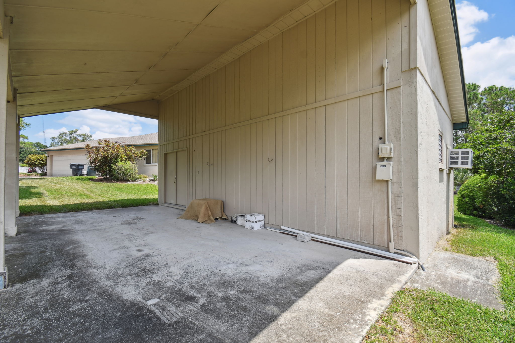 RV Carport & workshop