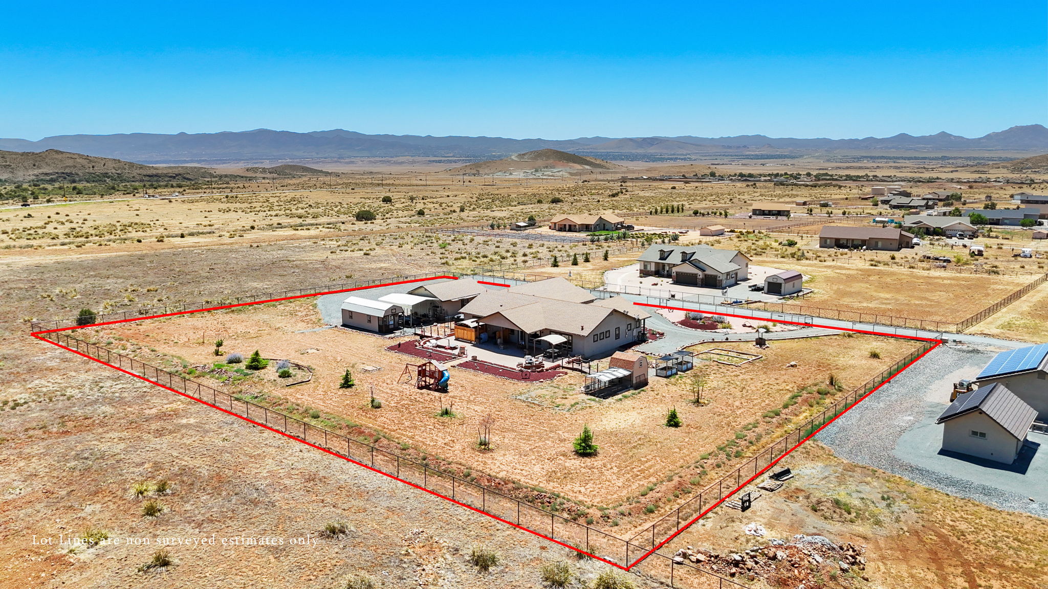 Aerial Back (2) with Lot Lines