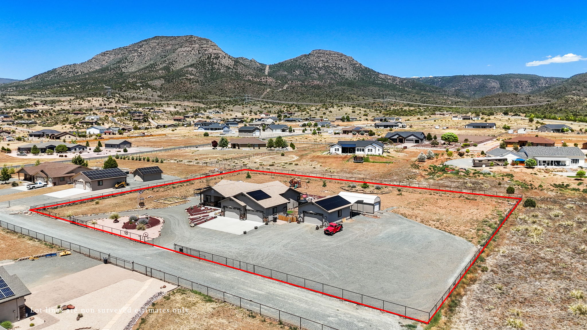 Aerial Side (2) with Lot Lines