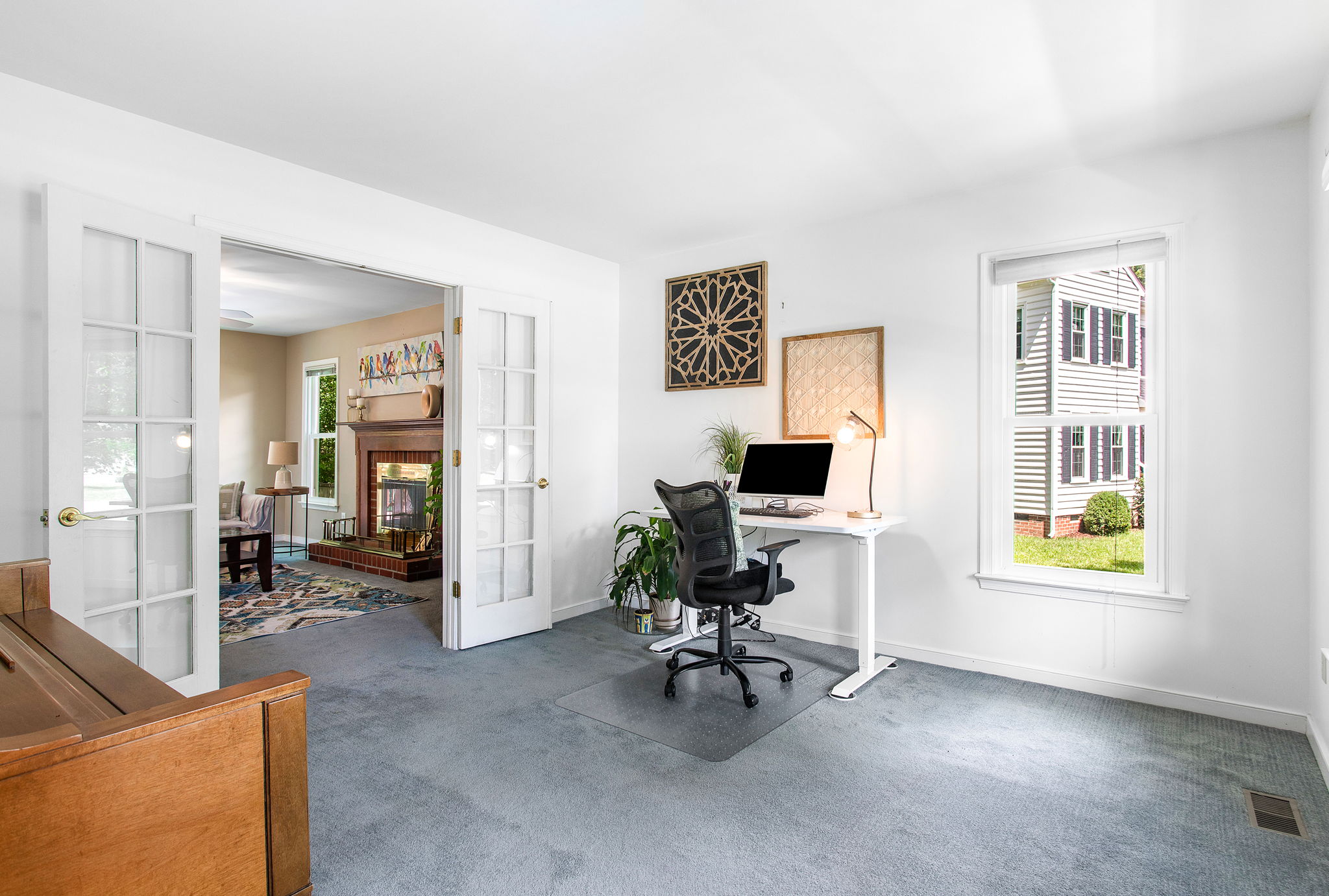 18-Living Room as Office