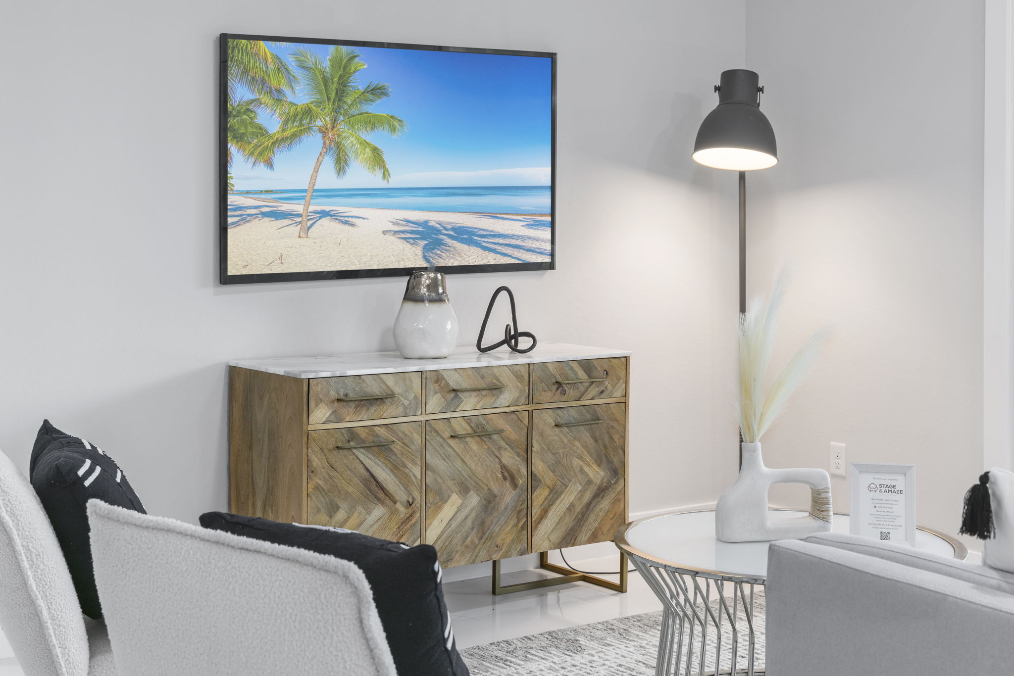 Living room - actual furniture