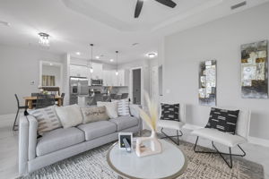Living Room - Open floorplan - great flow from kitchen to great room