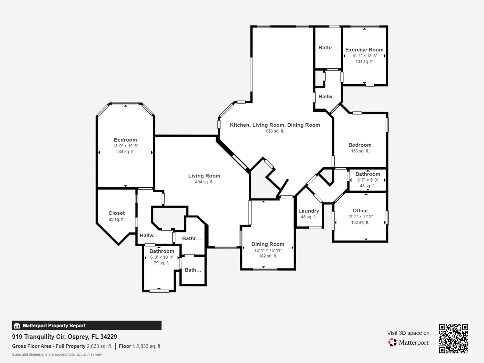 Measurements - 919 Tranquility Cir