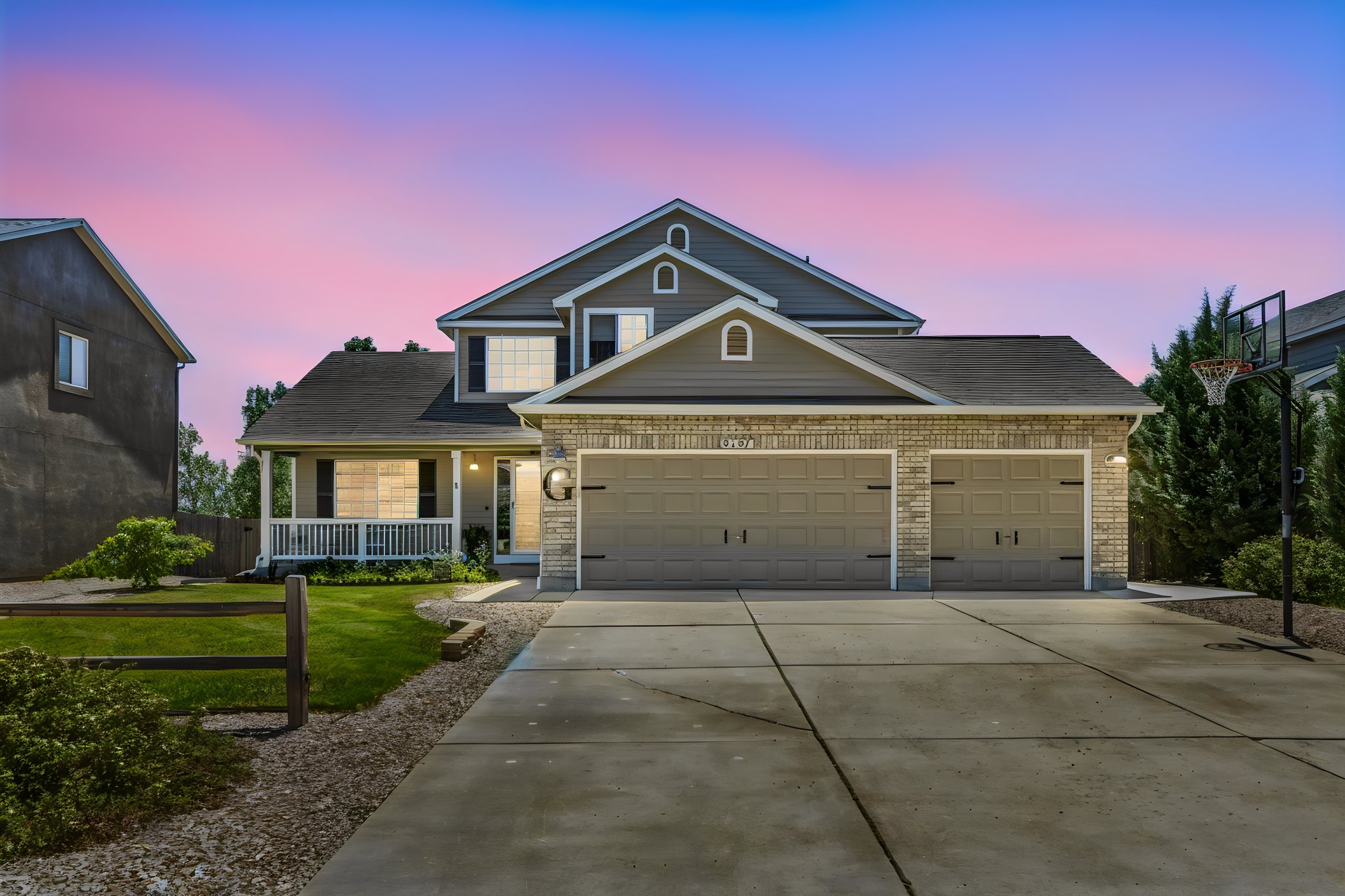 Front Exterior Twilight