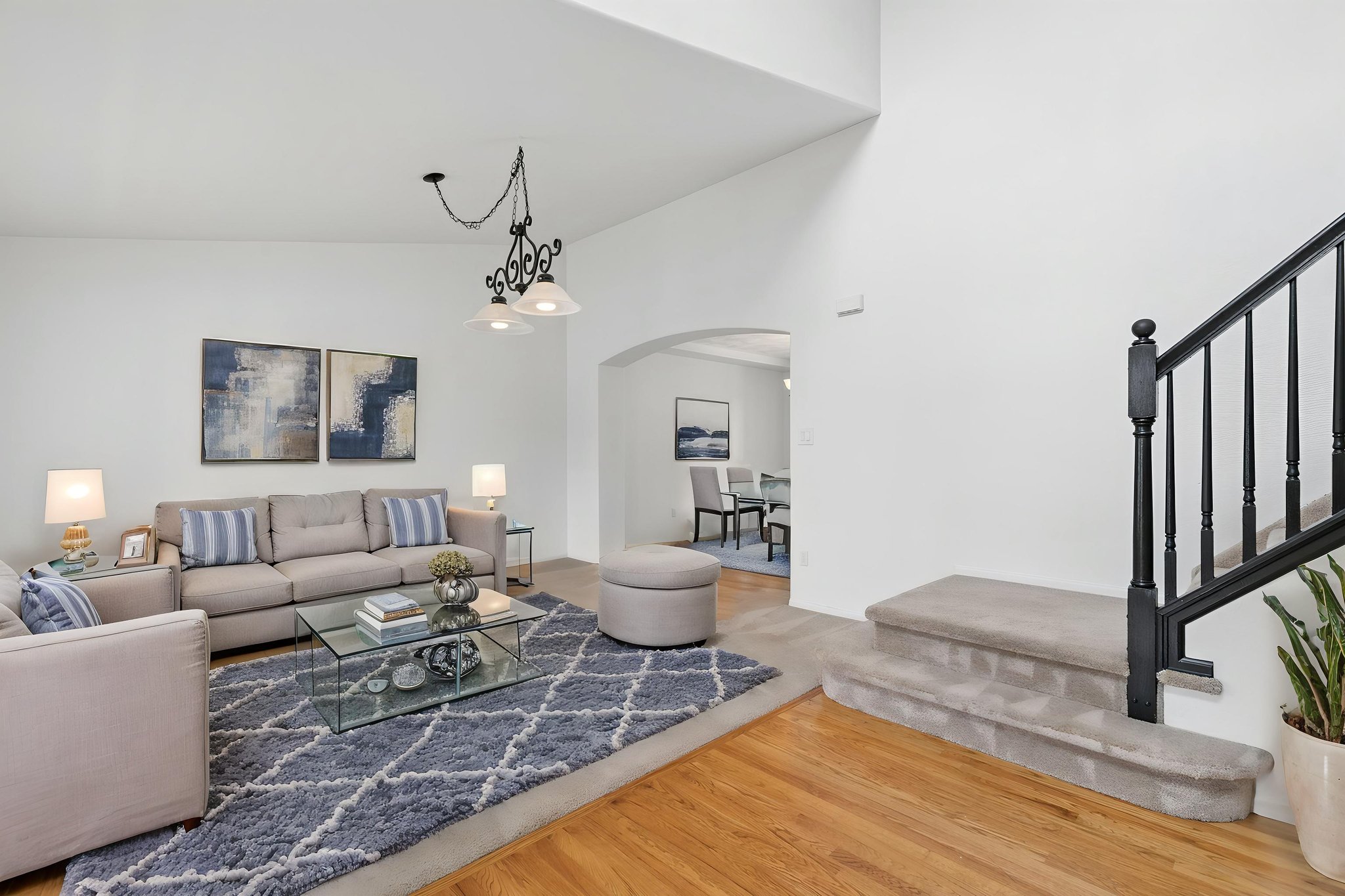 Living Room - Virtually Staged